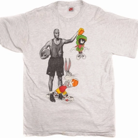 VINTAGE NIKE SPACE JAM TEE SHIRT 1993 SIZE LARGE MADE IN USA Soft and Stylish