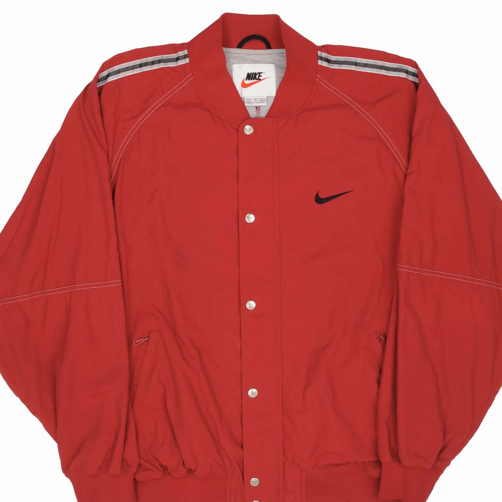 Seasonal Function VINTAGE NIKE WINDBREAKER RED JACKET 1990S SIZE LARGE