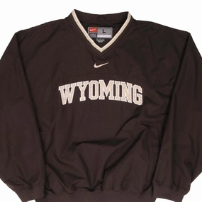 Moment VINTAGE NIKE WYOMING WINDBREAKER PULLOVER JACKET 1990S SIZE LARGE