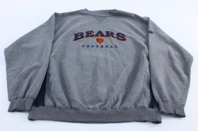 Vintage Puma Chicago Bears Football Embroidered Sweatshirt Cozy Design