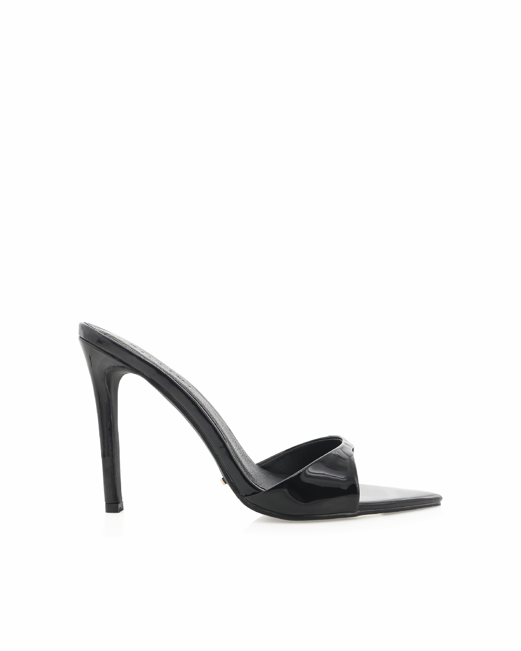 Soft Finish Relaxed Glam QUINBY - BLACK PATENT