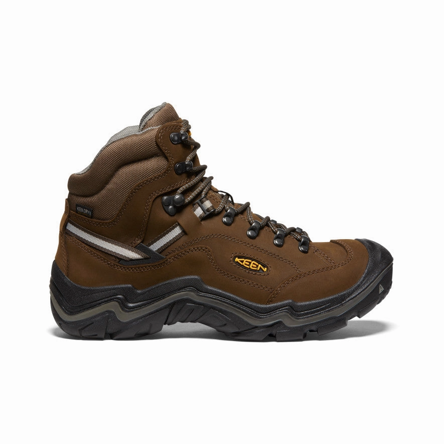 Chelsea Design Men's Durand II Waterproof Boot Wide  |  Cascade Brown/Gargoyle