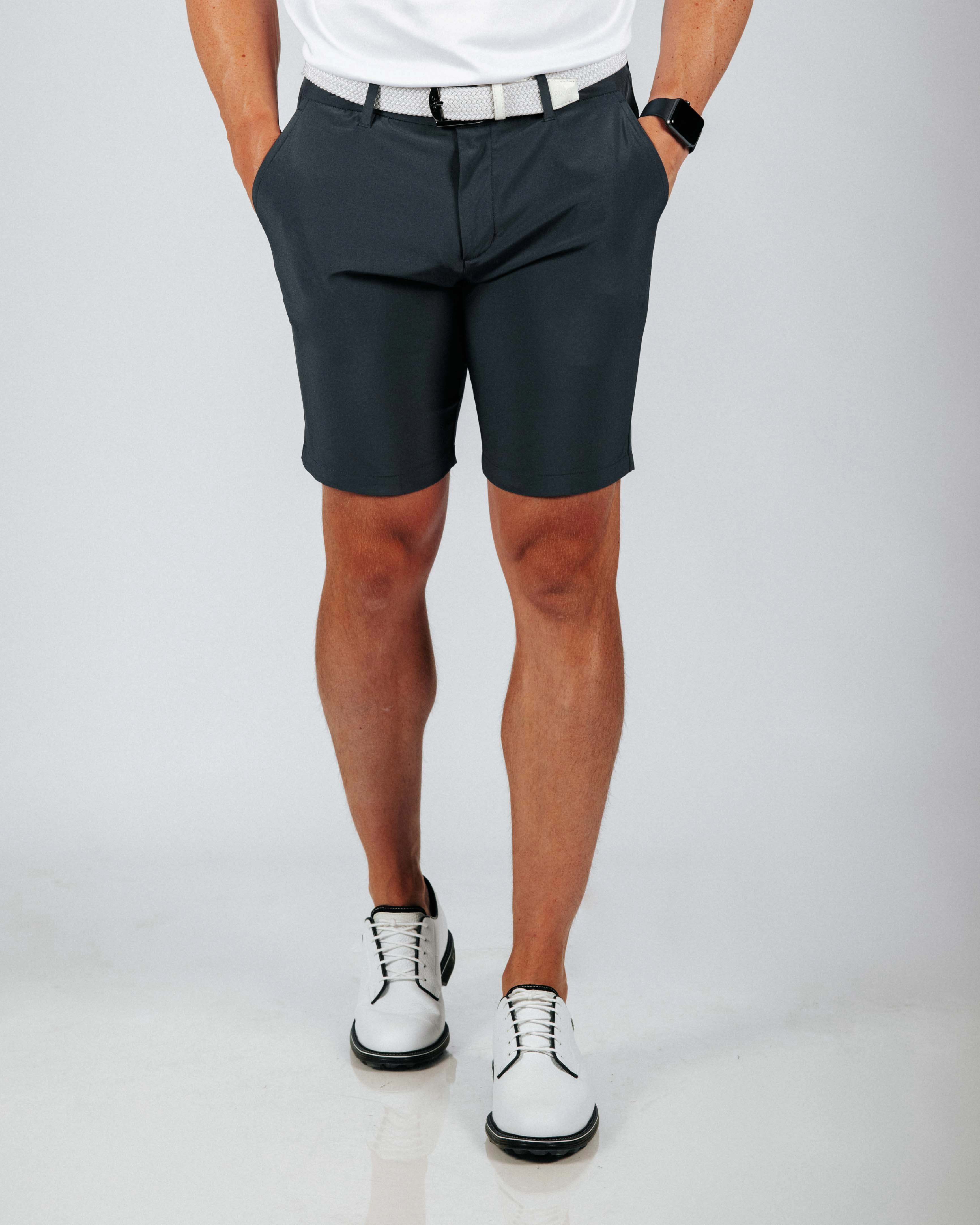 healthcare industry Men's Dark Gray Golf Shorts