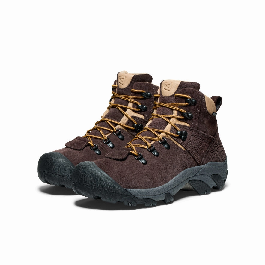 Men's Pyrenees Waterproof Hiking Boot x Mountain Research  |  Mountain Research Brown Quick Dry Technology High Arch