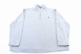 Polo Ralph Lauren Grey Pullover Sweater product combo Warm