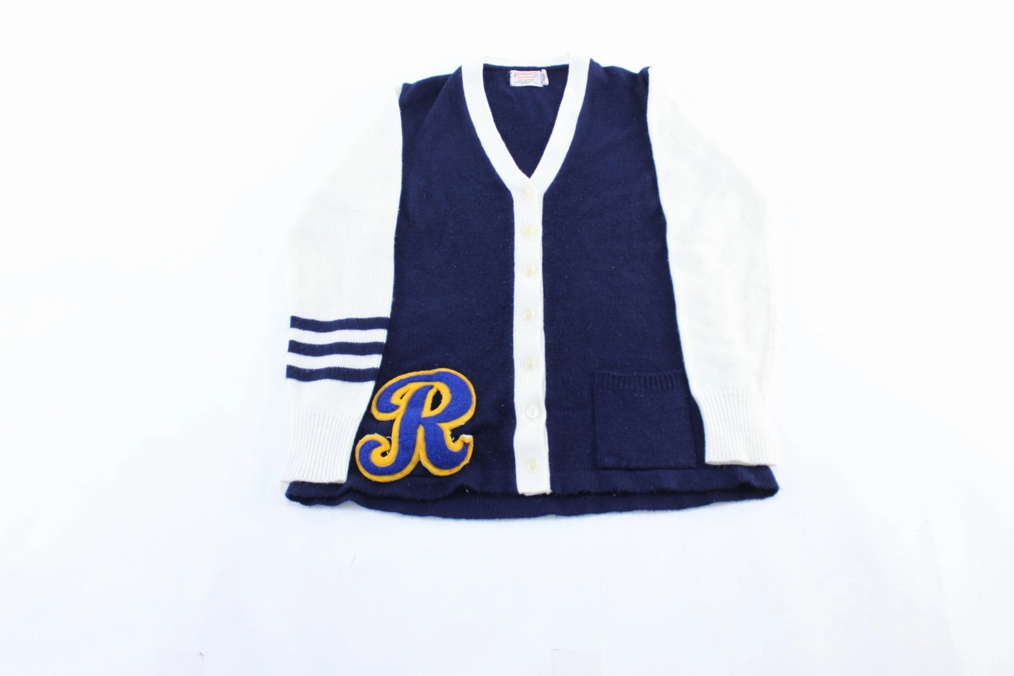 Smart Layer Women's 70's Letterman Cardigan