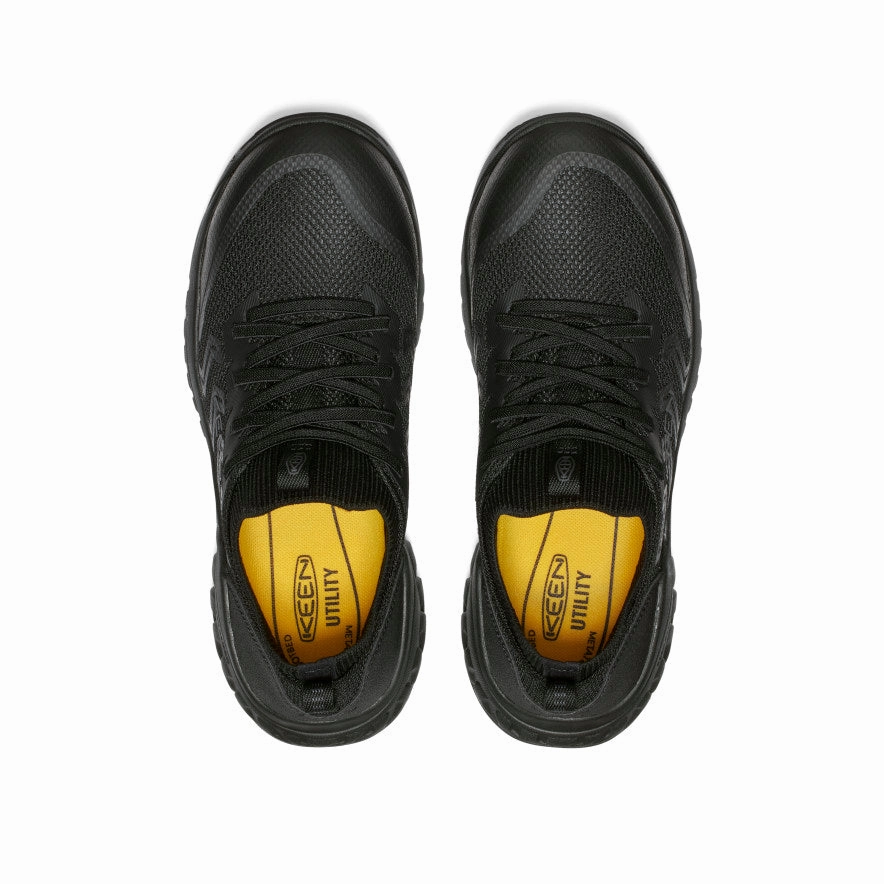 Weather Resistant Footwear Women's Arvada Shift Work Sneaker (Carbon Toe)  |  Black/Magnet