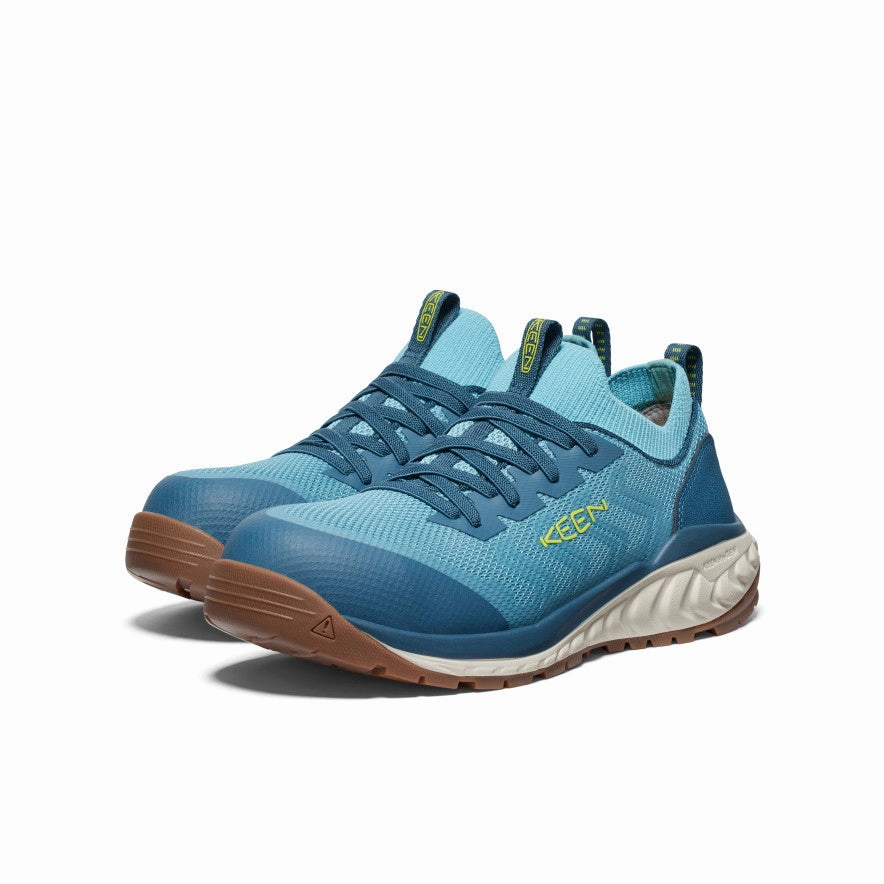 Women's Arvada Shift Work Sneaker (Carbon Toe)  |  Reef Waters/Legion Blue Reinforced Heel Support Rugged Support