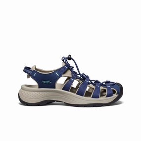 Sun Kissed Women's Astoria West Sandal  |  Naval Academy/Reef Waters