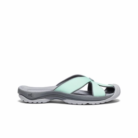 Women's Bali Slide Sandal  |  Lichen/Steel Grey Sandal Clasps Quick Grip