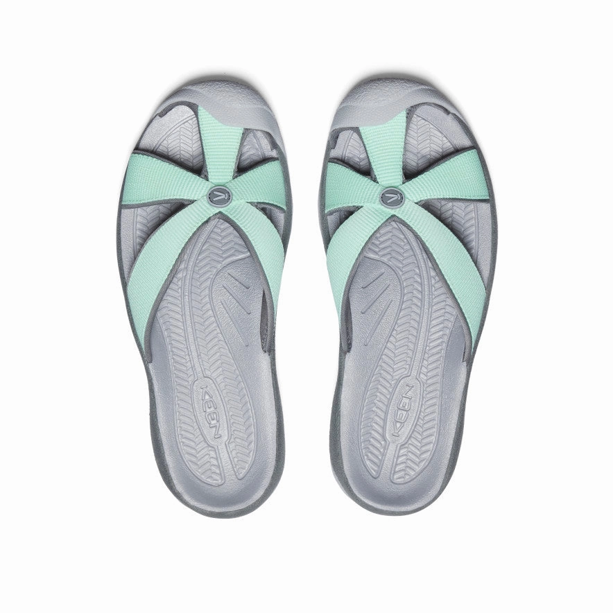 Seamless Edge Finish Women's Bali Slide Sandal  |  Lichen/Steel Grey