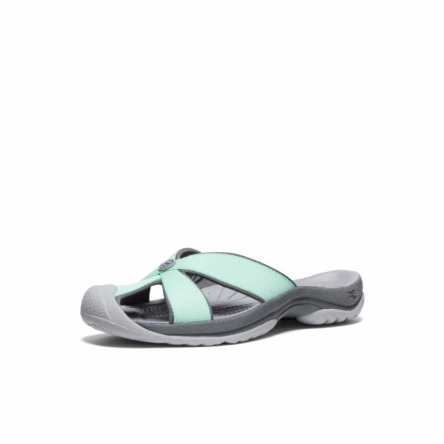 Modern Comfort Women's Bali Slide Sandal  |  Lichen/Steel Grey