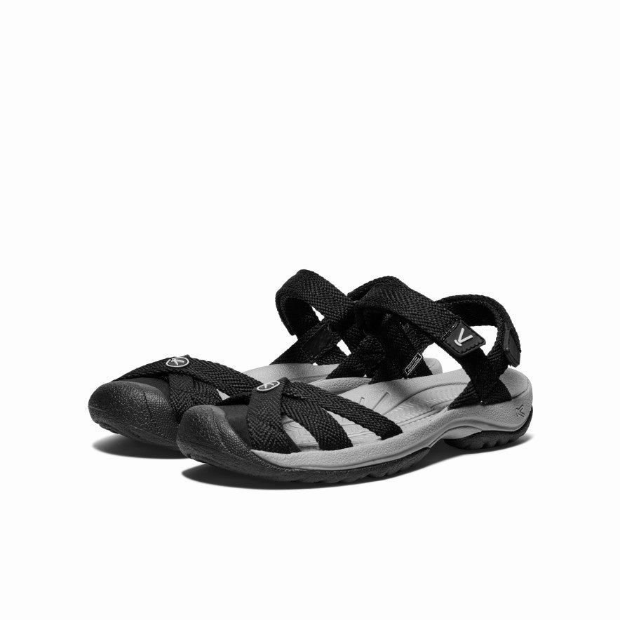 Women's Bali Strap Sandal  |  Black/Alloy Active Summer Footwear Sandal Pads