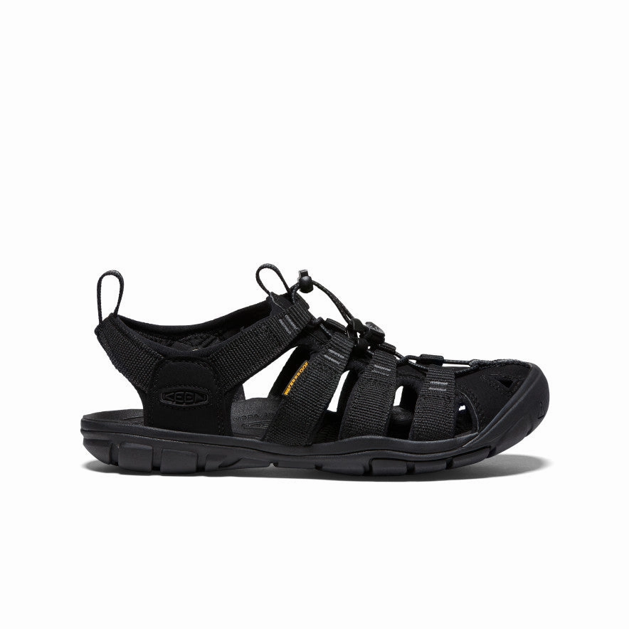 Summer Vacation Shoes Women's Clearwater CNX Sandal  |  Black/Black
