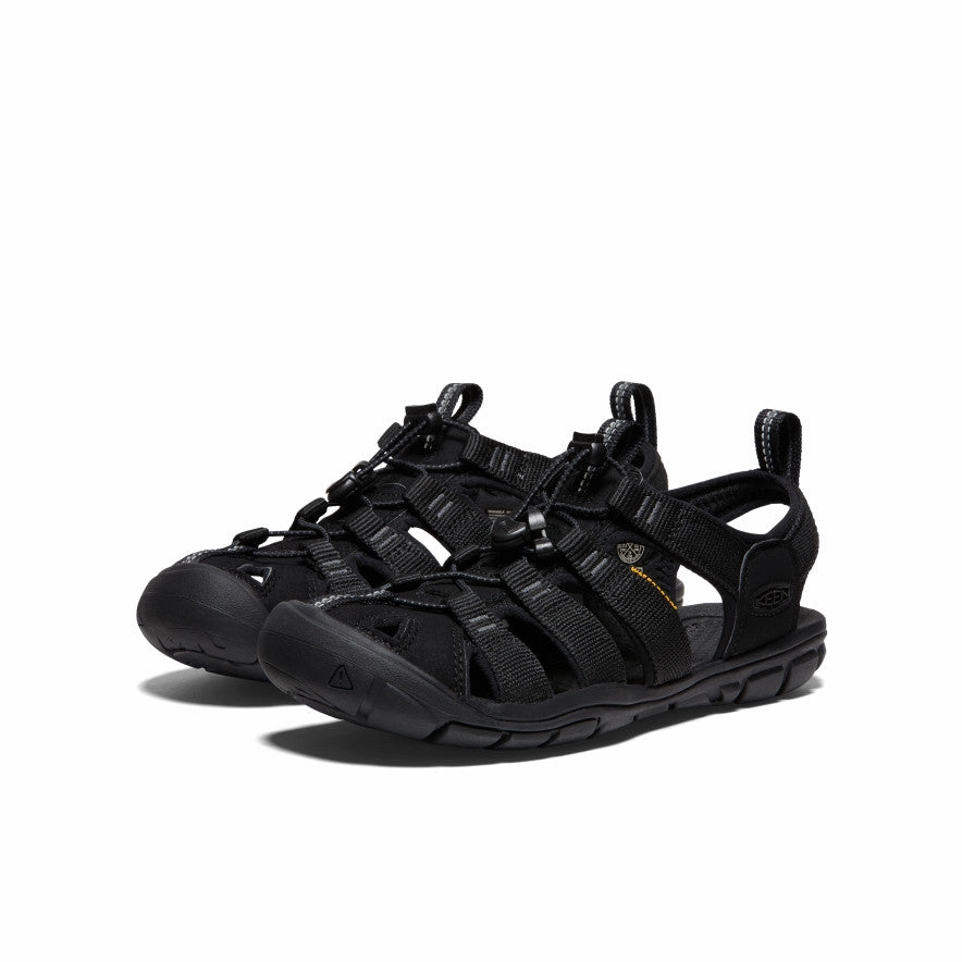 Women's Clearwater CNX Sandal  |  Black/Black studded Comfortable Travel Shoes