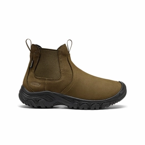 Women's Greta II Waterproof Chelsea  |  Dark Olive/Black Snow Frost Hiking winter sports