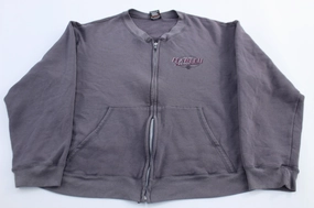 product marketing Women's Harley Davidson Motorcycles Grey Full Zip Sweater