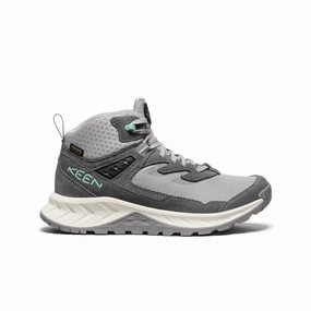 Canvas Material Reinforced Form Adventure Journey Women's Hightrail Waterproof Hiking Boot  |  Alloy/Lichen