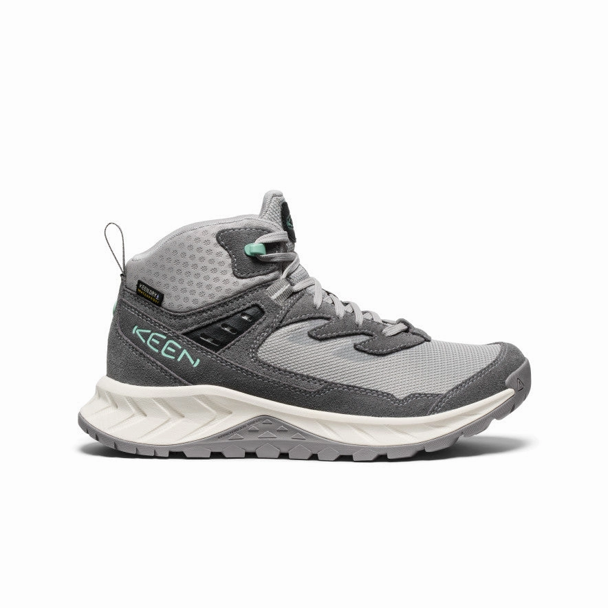 Canvas Material Reinforced Form Adventure Journey Women's Hightrail Waterproof Hiking Boot  |  Alloy/Lichen