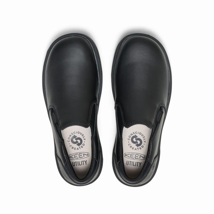 Flexible Support Heavy Protection Women's Kenton Shift WTX Work Shoe (Soft Toe)  |  Black/Black