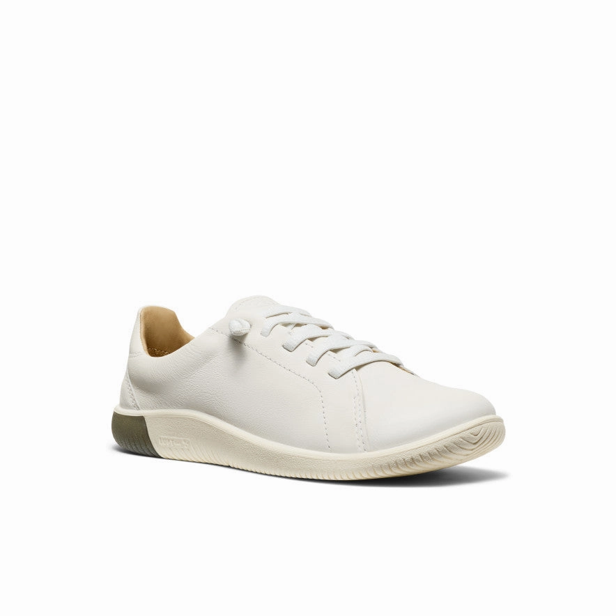 Women's KNX Leather Sneaker  |  Star White/Star White Daily Grace