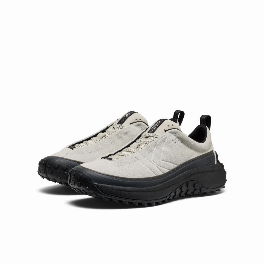 Smooth Texture Anti Odor Women's KS Mino Sneaker  |  Silver Birch/Black