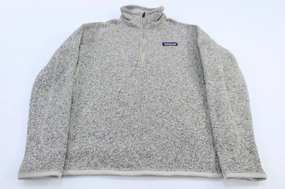 product display Layer Up Women's Patagonia Logo Patch Light Brown Better Sweater