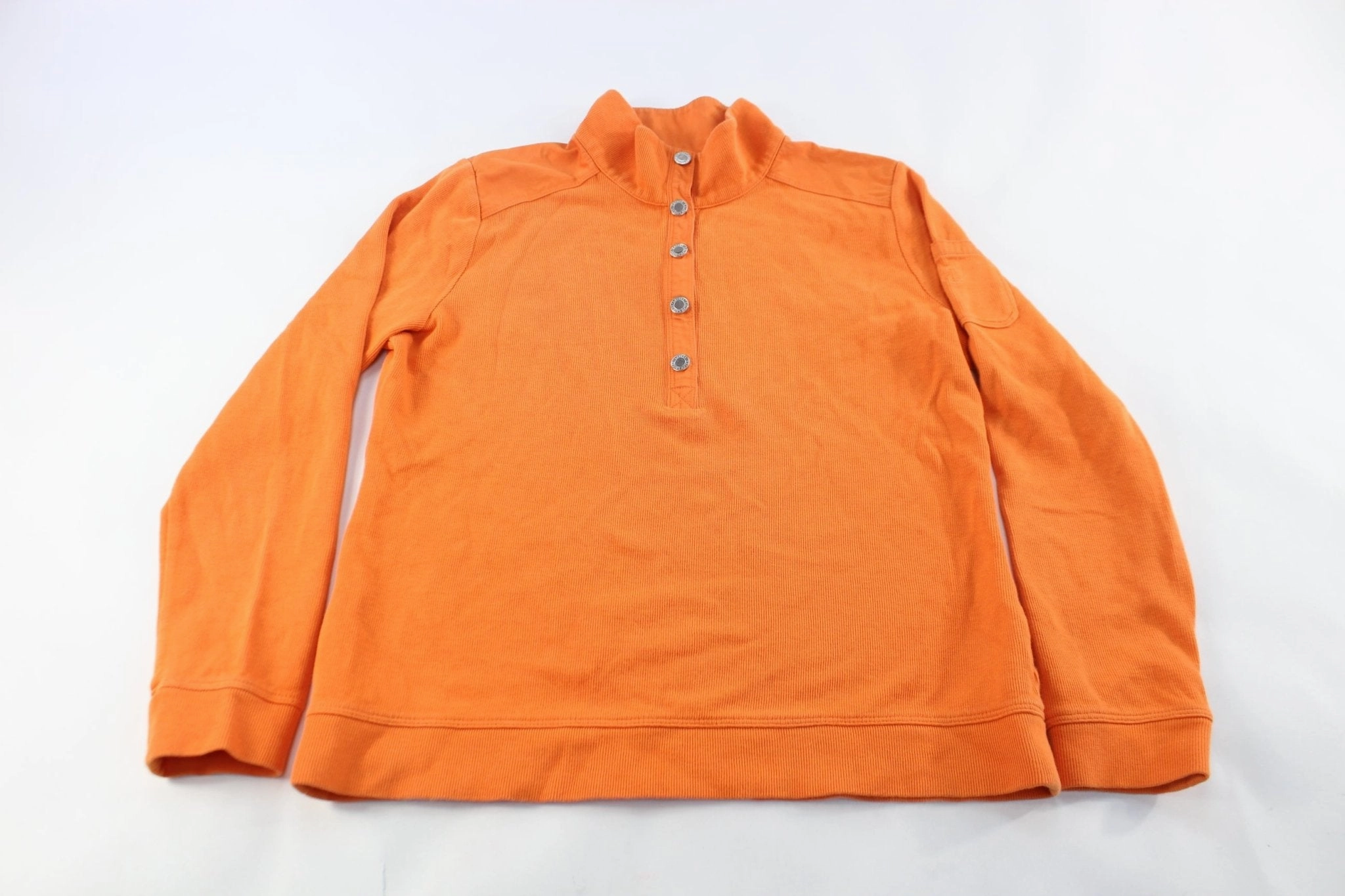 Women's Ralph Lauren Embroidered Logo Orange Sweater Essentials Wear Anti-pilling