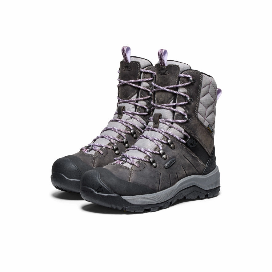 Cold Weather Essentials Winter Outfit Women's Revel IV High Polar Waterproof Boot  |  Steel Grey/Orchid Petal