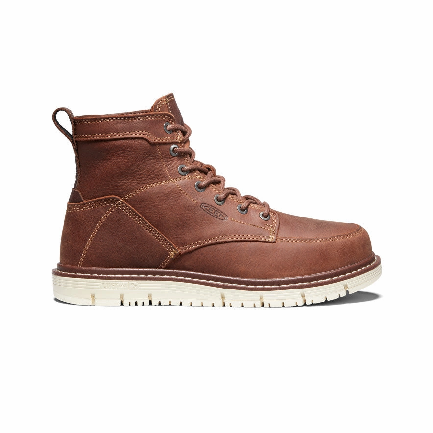 Women's San Jose 6" Boot (Soft Toe)  |  Gingerbread/Off White Heavy-duty Cushion Maximum Comfort