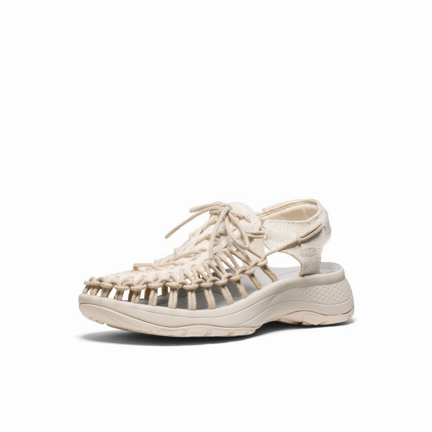 Footbed Massage Nodes Women's UNEEK Astoria Canvas Sneaker  |  Birch/Birch