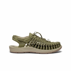 Women's UNEEK Sneaker  |  Martini Olive/Safari Eco Conscious Design Recycled Rubber
