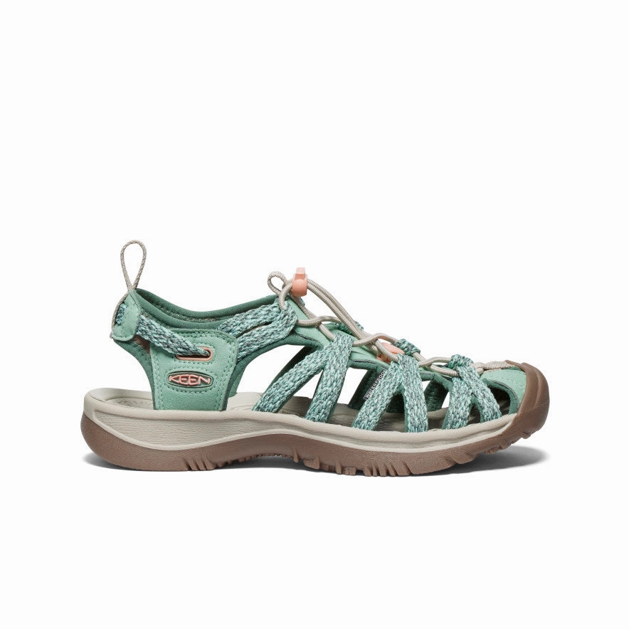 Women's Whisper  |  Granite Green/Peach Parfait All-day Casual Footwear Woven