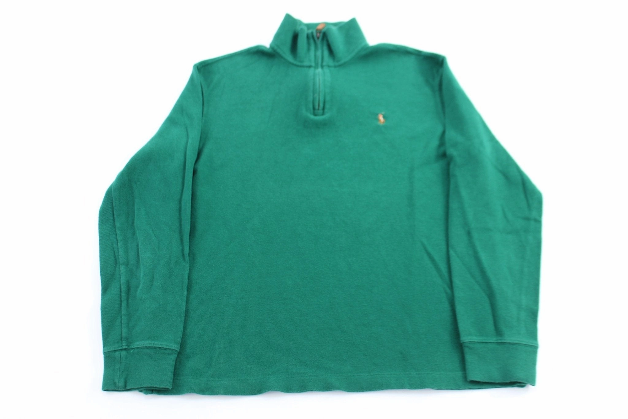 Relaxed Fit Hoodie product home friendliness Polo Ralph Lauren Embroidered Logo Green Pullover Sweater