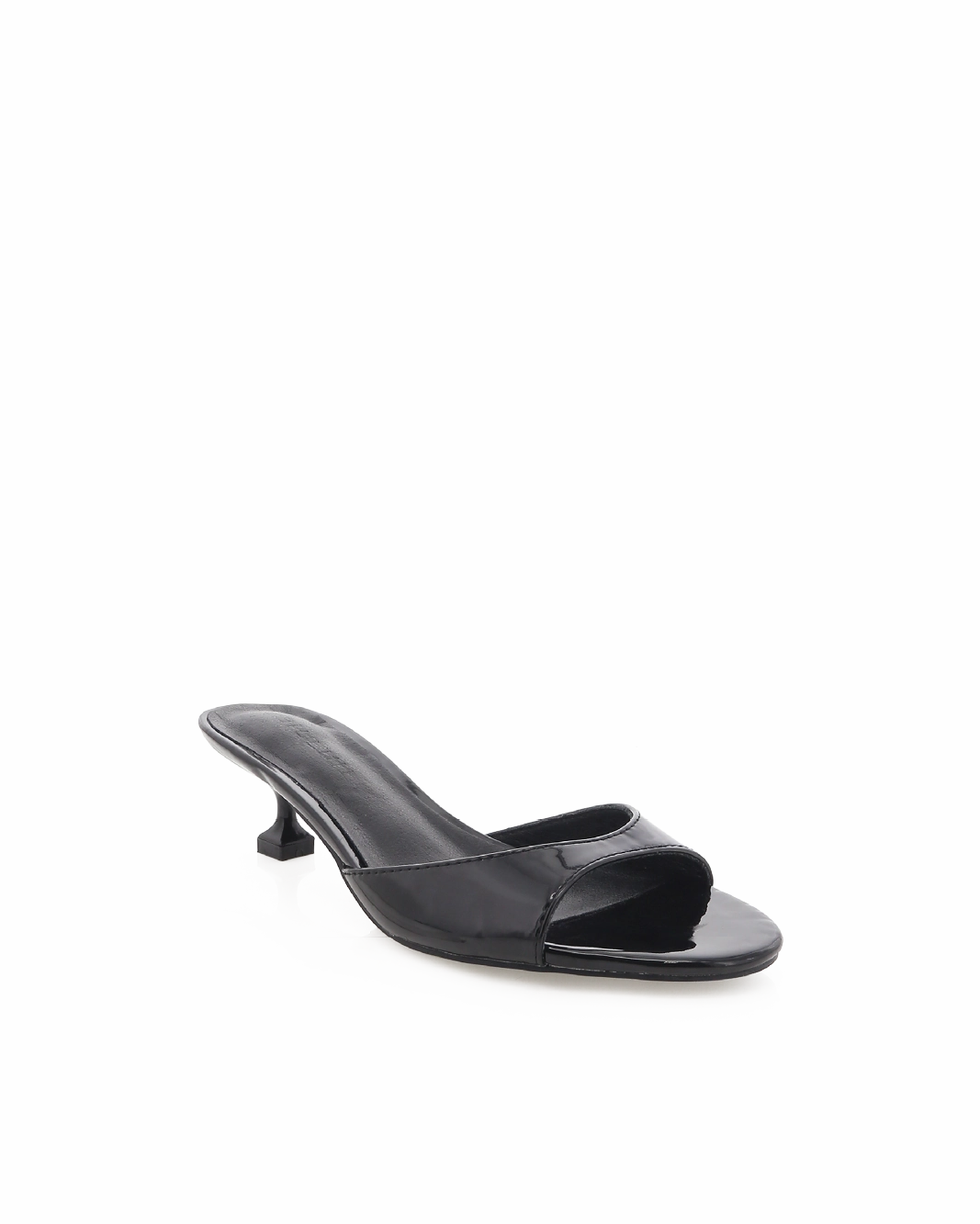 Glam Heels for Night Out Casual Sandals YASSER - BLACK PATENT