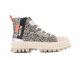 94469-234-M | PALLASHOCK BACKZIP 2 | MILK/PRINT BROW Knit Upper